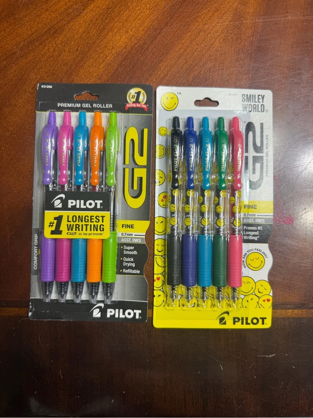 Multicolor Gel Roller Pen Set — Assorted Bright Colors